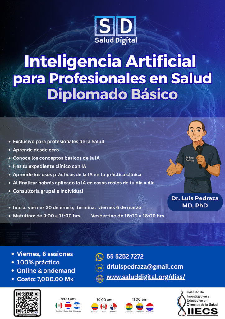 Diplomado de Inteligencia Artificial en Salud