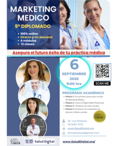 Marketing Medico - 9° Diplomado - Poster - Low